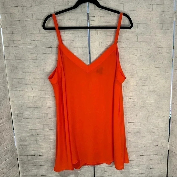 torrid orange tank top sleepless bohemian flowe summer early fall plus size - Picture 1 of 5